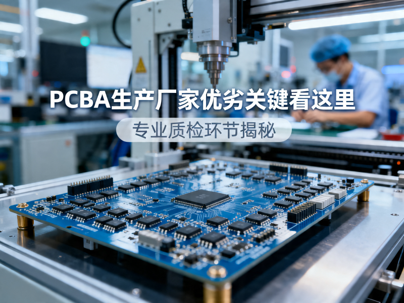 PCBA生产厂家做得好不好，这一段最能看出来