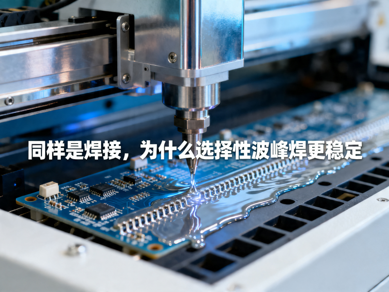 同样是焊接，为什么选择性波峰焊更稳定