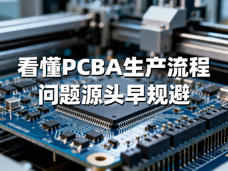 看懂PCBA生产工艺流程，很多问题其实一开始就能避免
