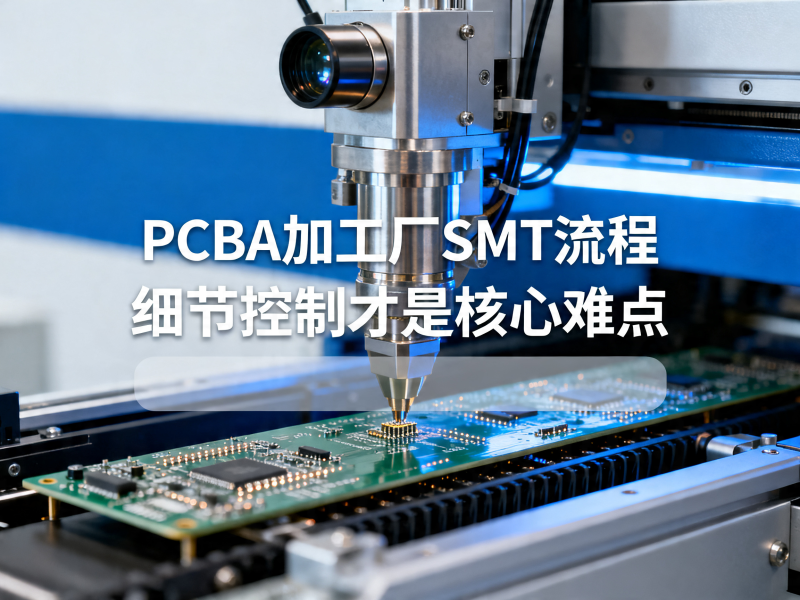 PCBA加工厂SMT加工流程看似标准，真正难在细节控制
