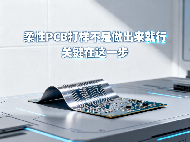 柔性PCB打样不是做出来就行，关键在这一步
