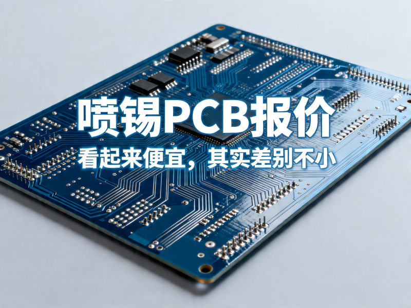 喷锡PCB报价看起来便宜，其实差别不小