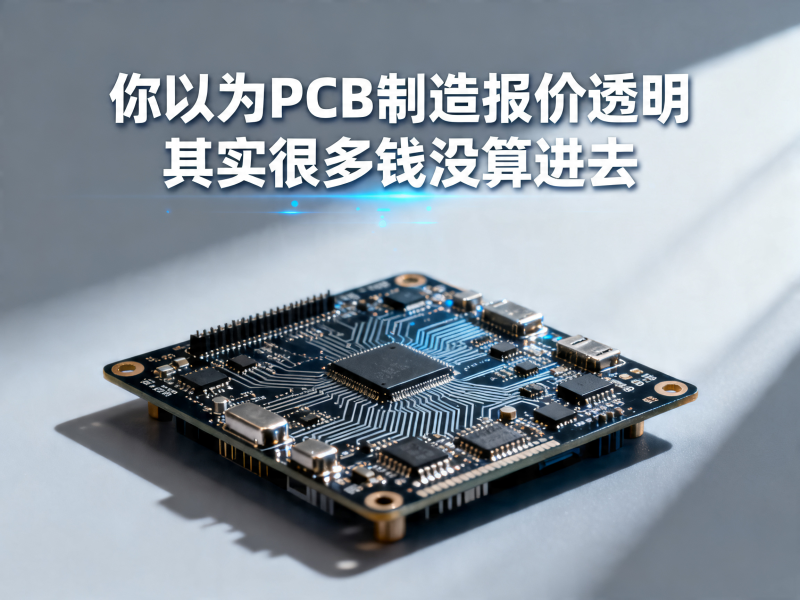 你以为PCB制造报价透明，其实很多钱没算进去