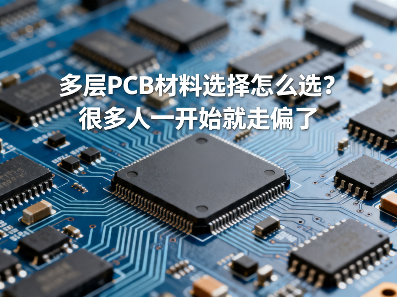 多层PCB材料选择怎么选？很多人一开始就走偏了