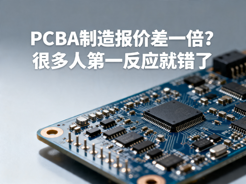 PCBA制造报价差一倍？很多人第一反应就错了