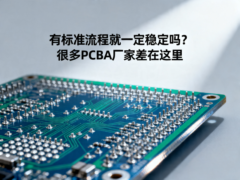有标准流程就一定稳定吗？很多PCBA厂家差在这里
