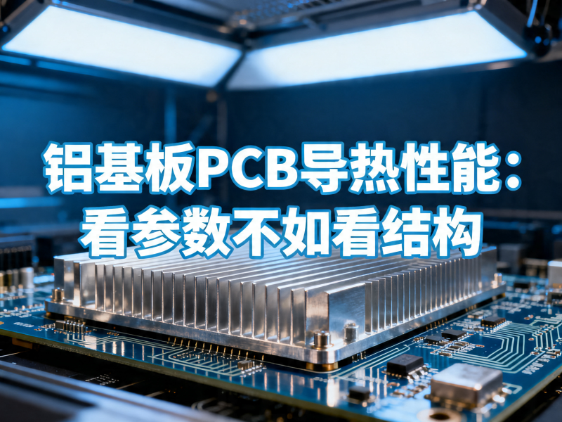 铝基板PCB导热性能，看参数不如看结构
