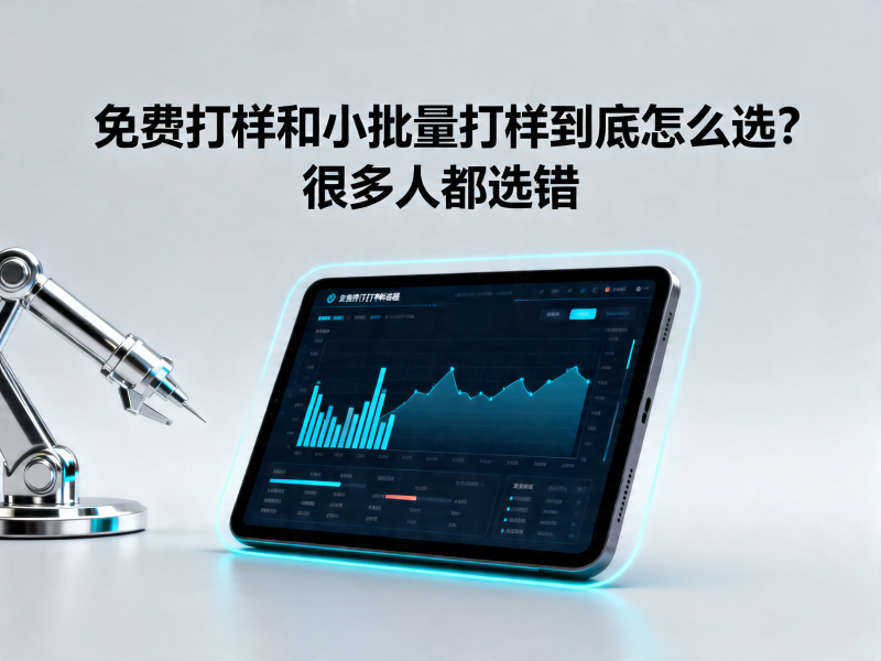 免费打样和小批量打样到底怎么选？小心选错