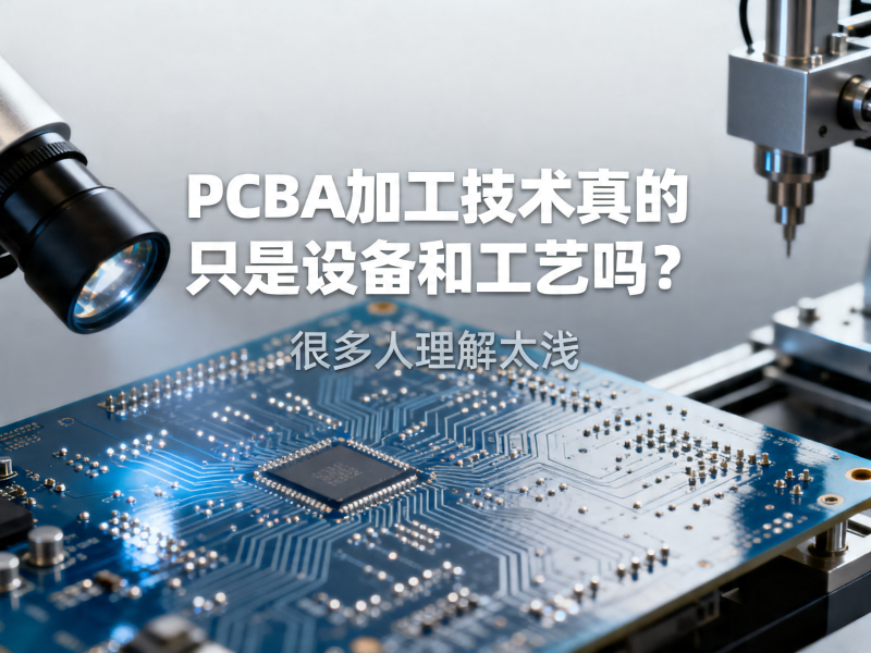 PCBA加工技术只是设备和工艺吗？不要只看表面