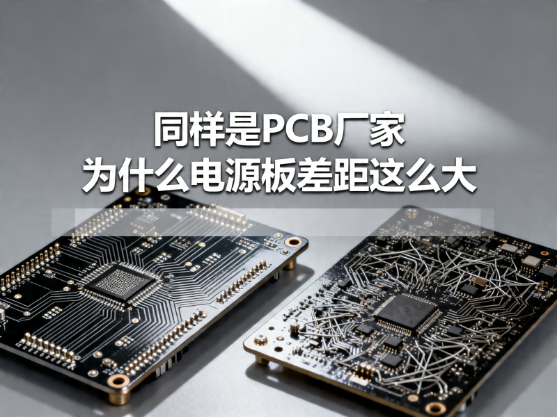 同样是PCB厂家，为什么电源板差距这么大