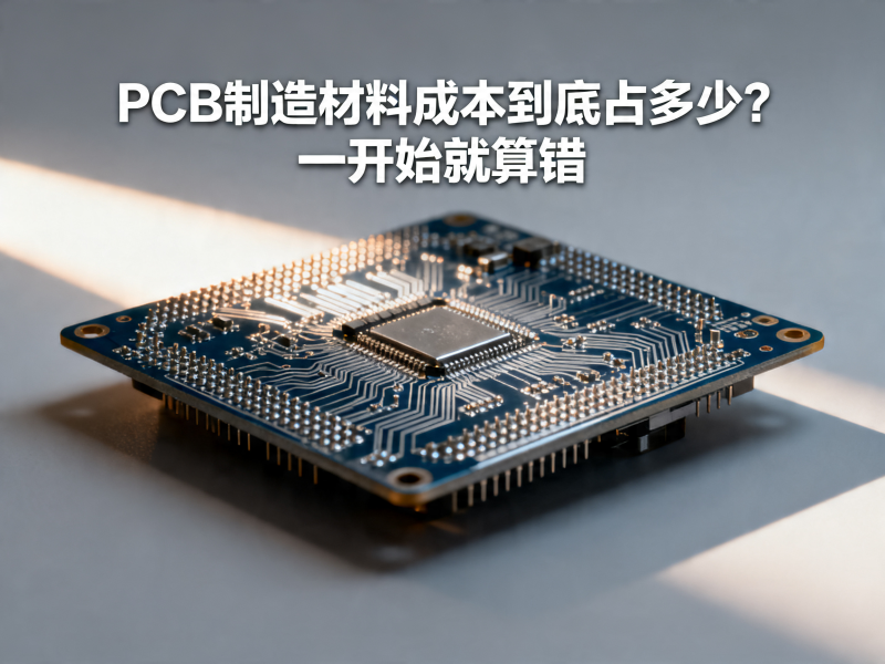PCB制造材料成本到底占多少？很多人一开始就算错