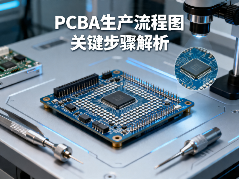 PCBA生产流程图看懂了吗？不要只看步骤不看关键