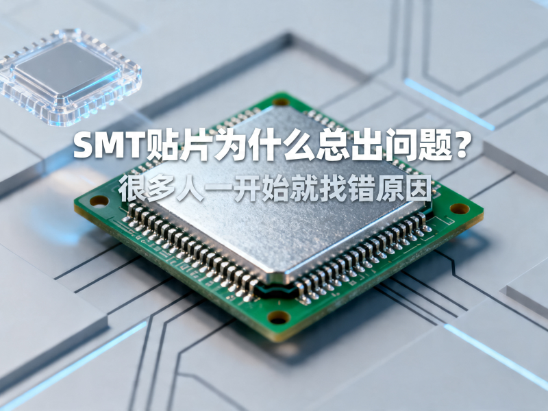 SMT贴片为什么总出问题？很多人一开始就找错原因