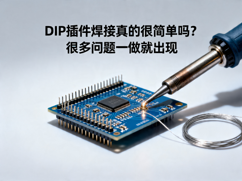 DIP插件焊接真的很简单吗？很多问题一做就出现
