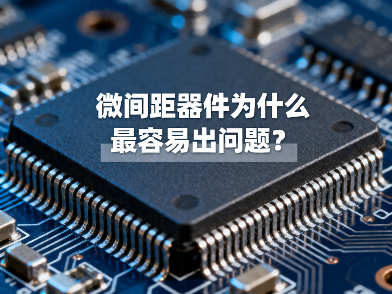 微间距器件为什么最容易出问题？很多人低估了难度