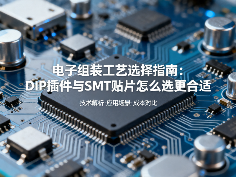 DIP插件和SMT贴片，怎么选更合适