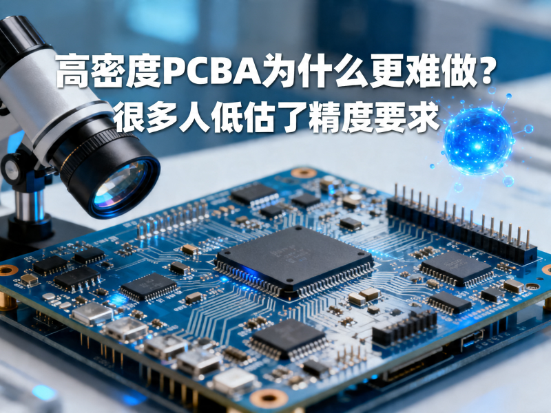 高密度PCBA为什么更难做？很多人低估了精度要求