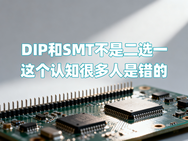 DIP插件和SMT贴片关系，看懂这一点很关键