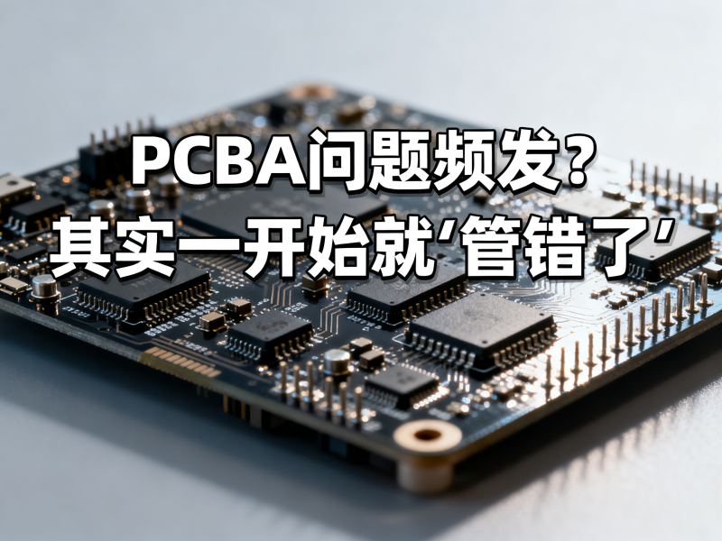 PCBA问题频发？其实一开始就“管错了”