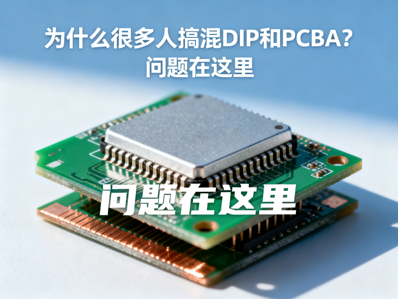 为什么很多人搞混DIP和PCBA？问题在这里