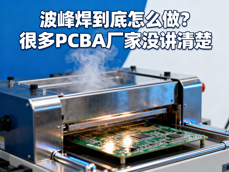 波峰焊到底怎么做？很多PCBA厂家没讲清楚