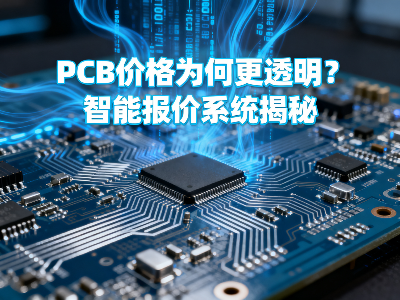 PCB价格为何更透明？智能报价系统揭秘