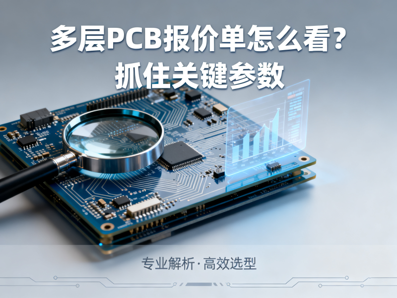 多层PCB报价单怎么看？抓住关键参数
