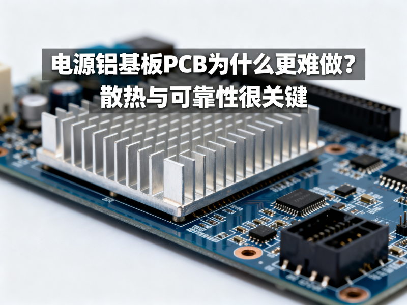 电源铝基板PCB为什么更难做？散热与可靠性很关键