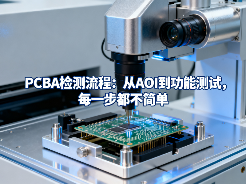 PCBA检测流程从AOI到功能测试，每一步都不简单