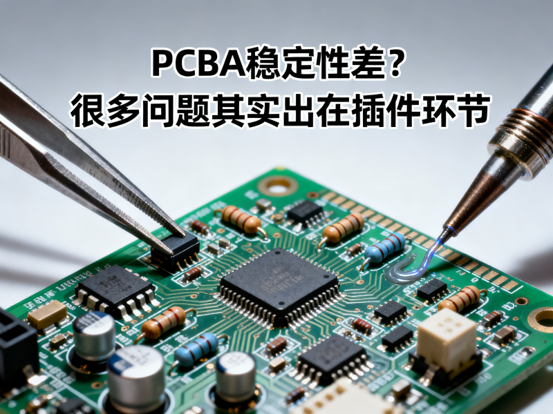PCBA稳定性差？很多问题其实出在插件环节