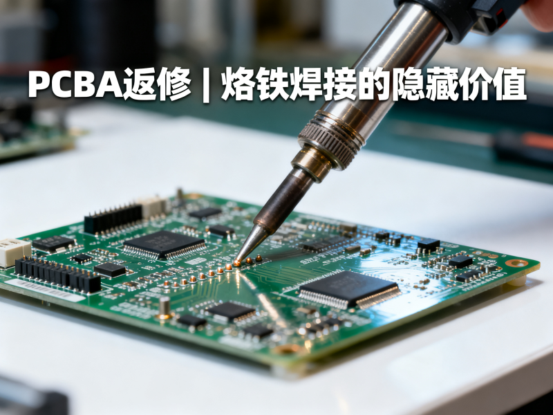 PCBA返修，烙铁焊接最容易被低估
