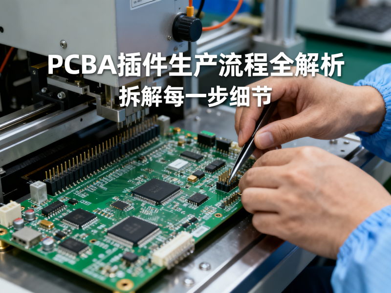 PCBA插件流程，到底是怎么一步步跑完的？