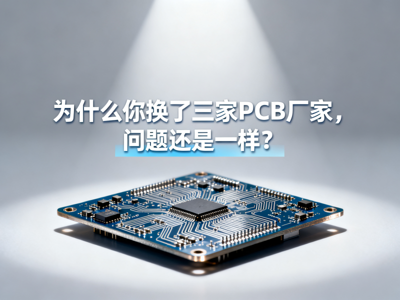 为什么你换了三家PCB厂家，问题还是一样？