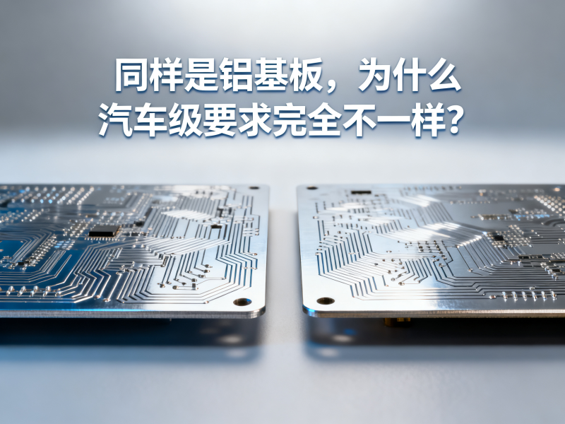 同样是铝基板，为什么汽车级要求完全不一样？