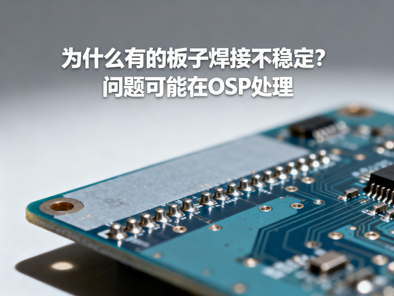 为什么有的板子焊接不稳定？问题可能在OSP处理