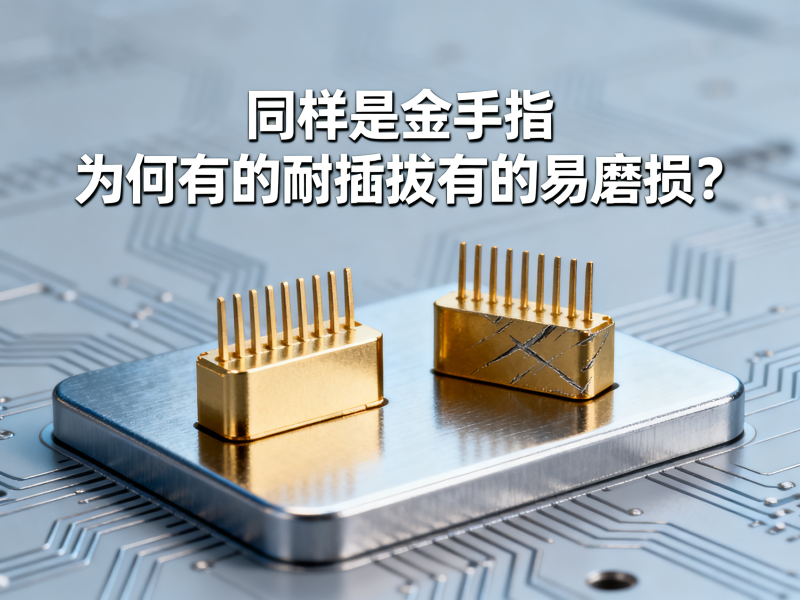 同样是金手指，有的耐插拔有的很快磨损，问题在哪？