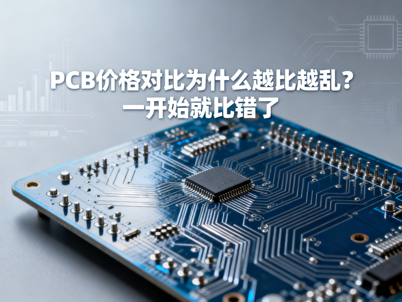 PCB价格对比为什么越比越乱？一开始就比错了
