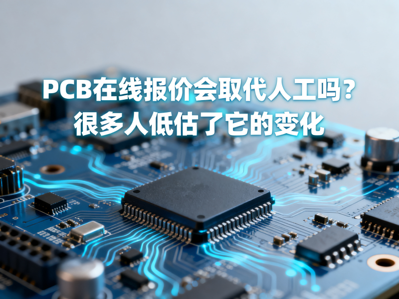 PCB在线报价会取代人工吗？很多人低估了它的变化