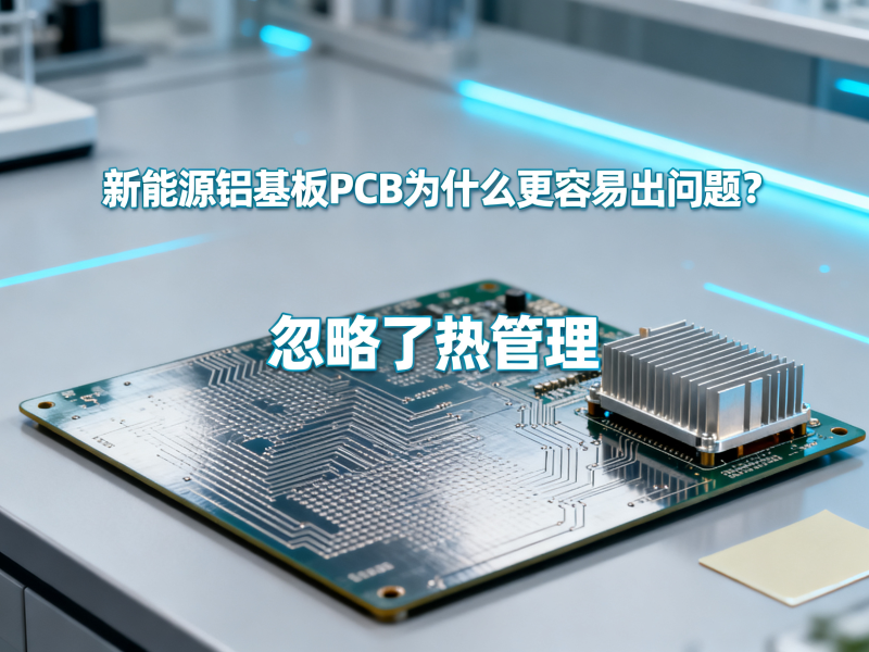 新能源铝基板PCB为什么更容易出问题？忽略了热管理