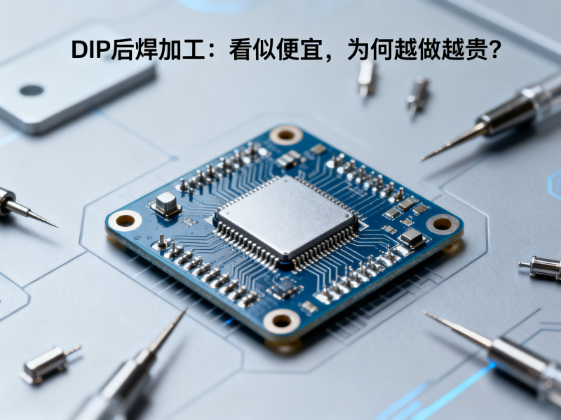 DIP后焊加工为什么看起来便宜却越做越贵？