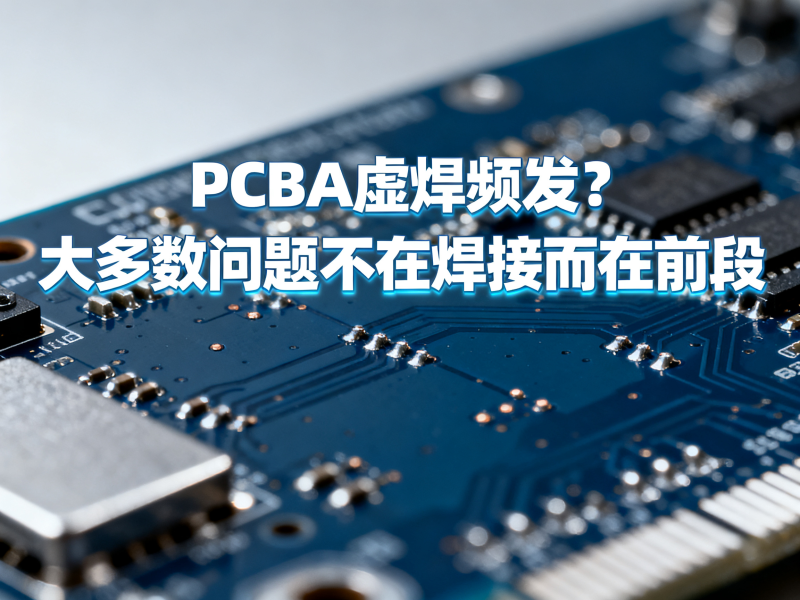 PCBA虚焊频发？大多数问题不在焊接而在前段