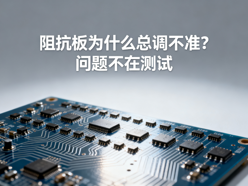 阻抗板为什么总调不准？问题不在测试