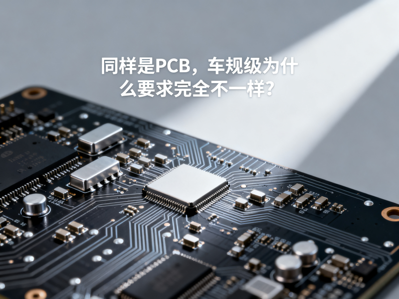 同样是PCB，车规级为什么要求完全不一样？