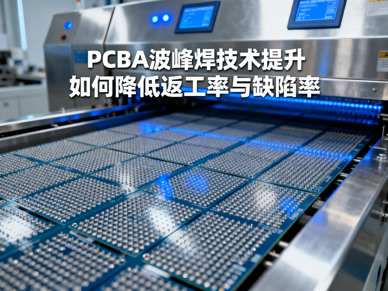 PCBA波峰焊技术提升，如何降低返工率和缺陷率
