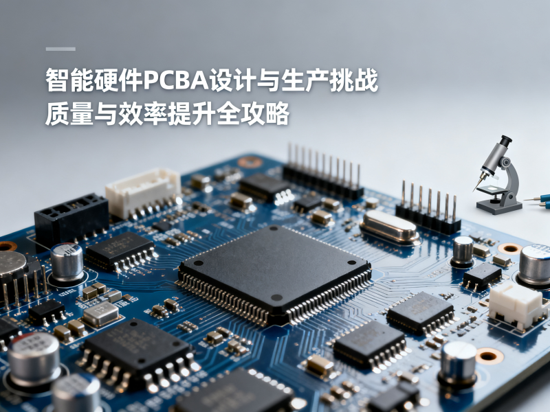 智能硬件PCBA设计与生产难题，3个技巧让你轻松突破！