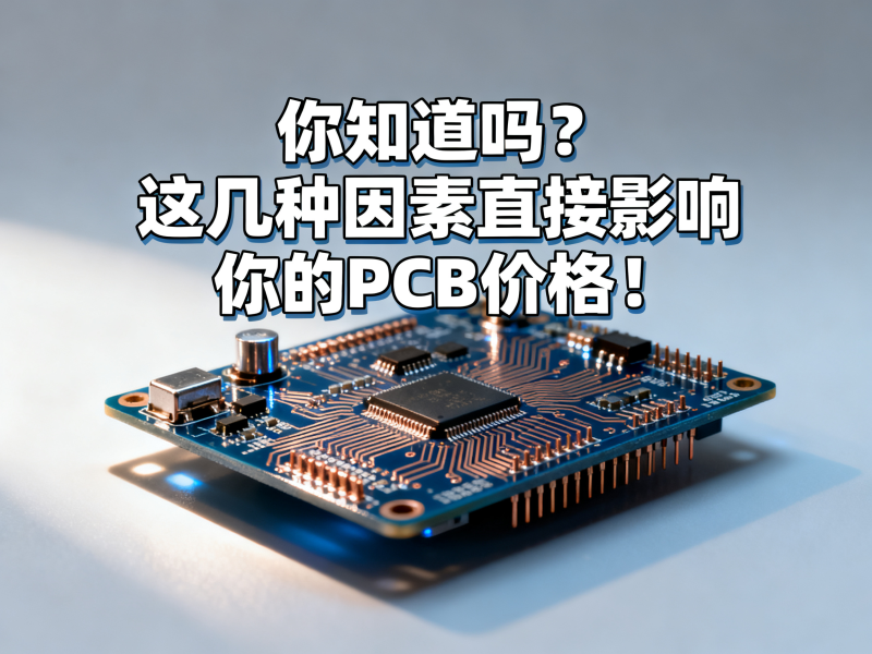 你知道吗？这几种因素直接影响你的PCB价格！