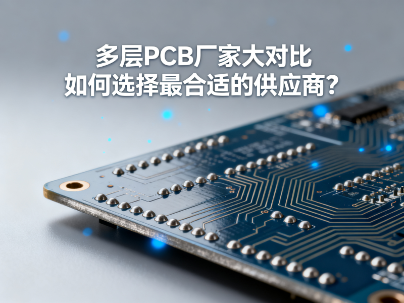 多层PCB厂家大对比，如何选择最合适的供应商？