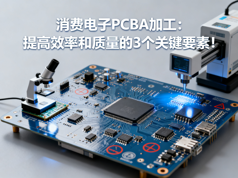 消费电子PCBA加工：提高效率和质量的3个关键要素！