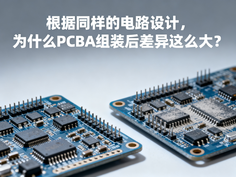 同样的电路设计，为什么PCBA组装后差异这么大？