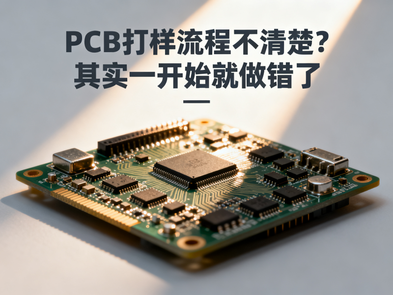PCB打样流程不清楚？其实一开始就做错了